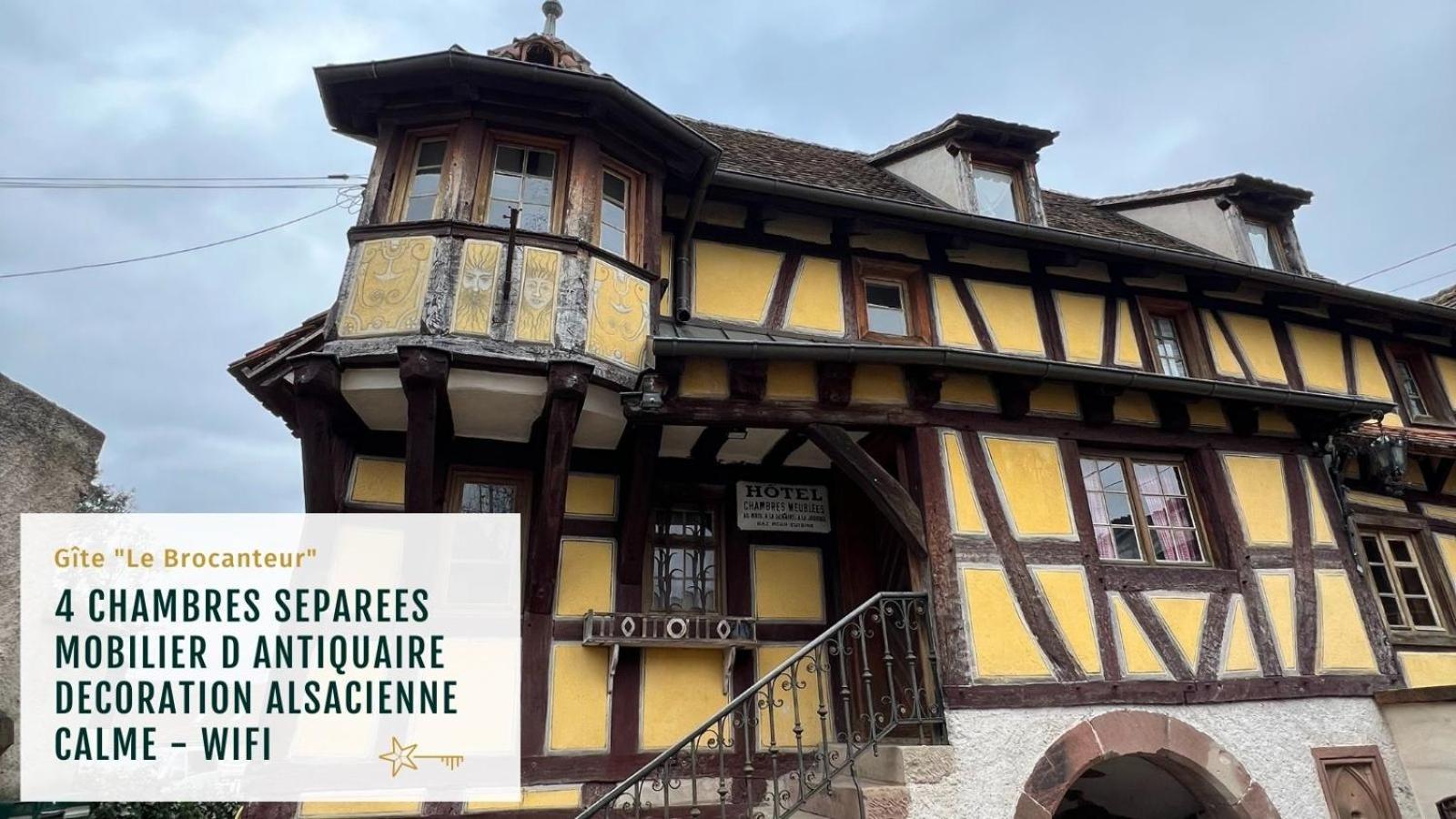 Gite Du Brocanteur Scherwiller Exterior foto